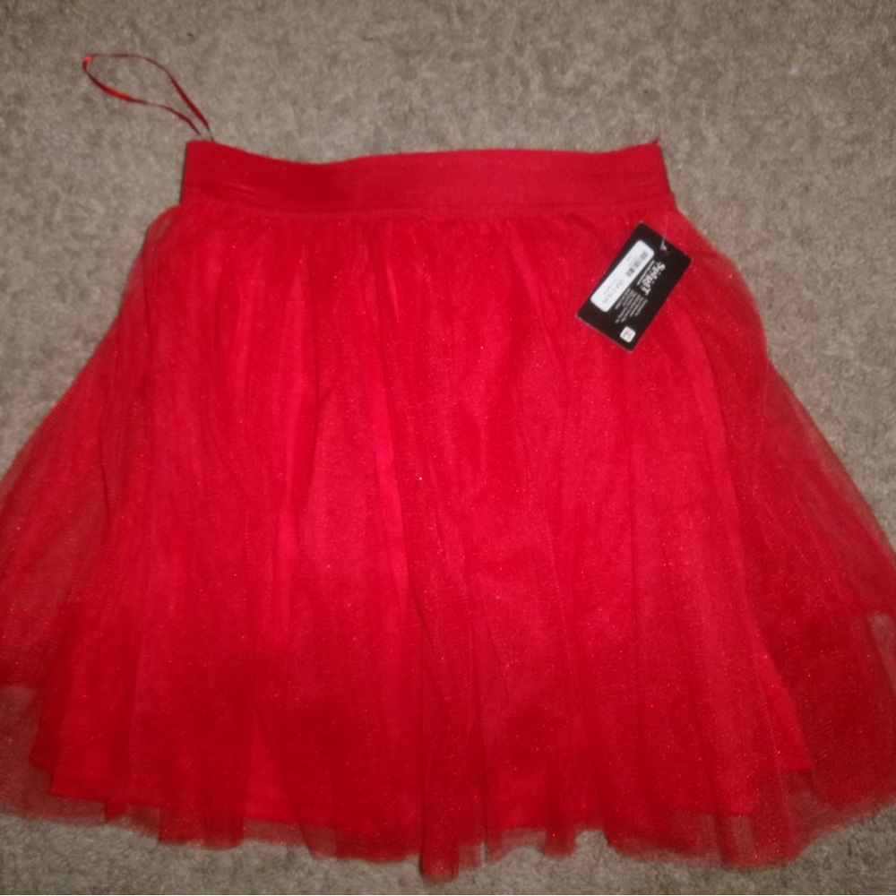 Spirit Halloween red tutu!